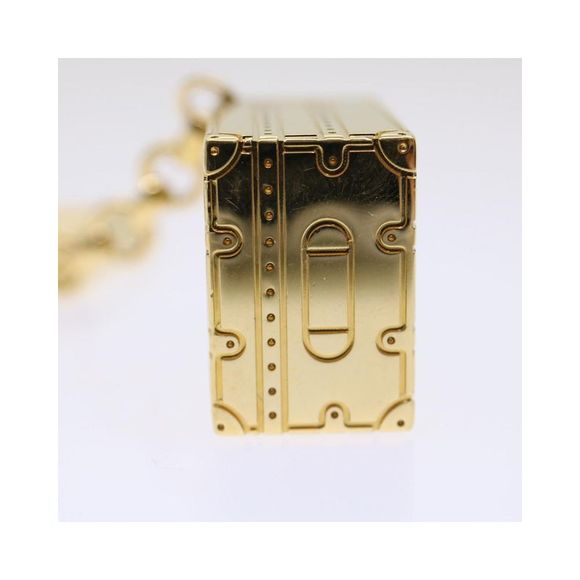 Pre Loved LOUIS VUITTON  Porte Cles Trunk Key Holder Gold Tone M66458 Lv - Picture 3 of 10